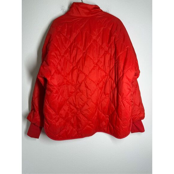 Old Navy Women’s Packable Half Zip Water-Resistant Quilted Jacket Pockets Size L - Picture 6 of 16